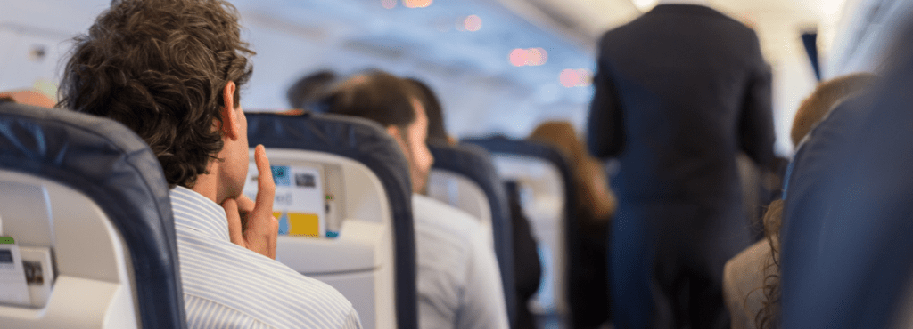 Travelling on an aeroplane with hearing loss